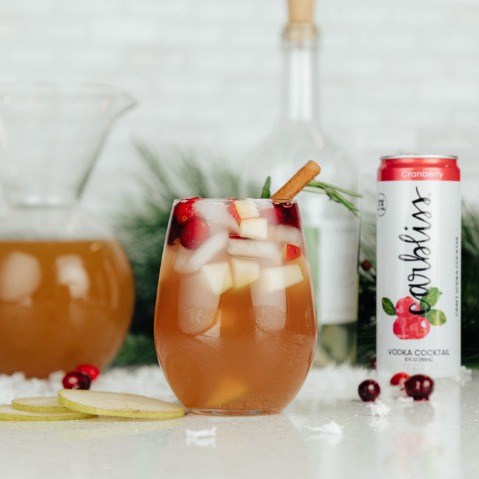 Festive Cranberry Sangria with Carbliss and Spice