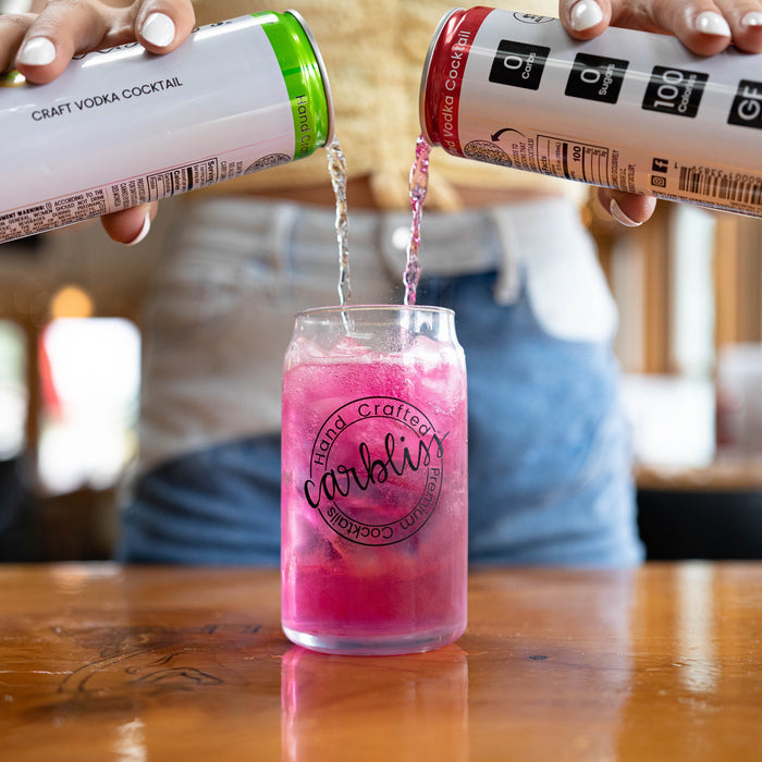 Cherry Limeade Cocktail with Cranberry and Carbliss