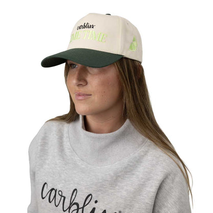 Model wearing Lime Time Hat