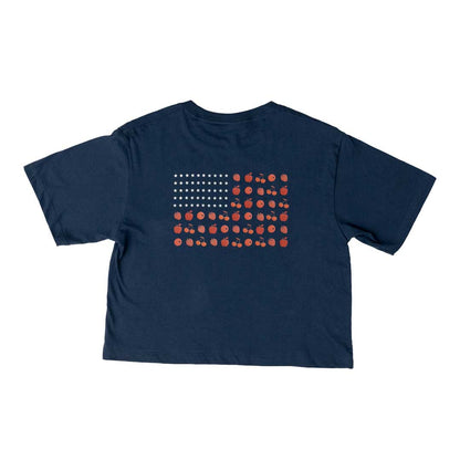 Americana Crop Tshirt