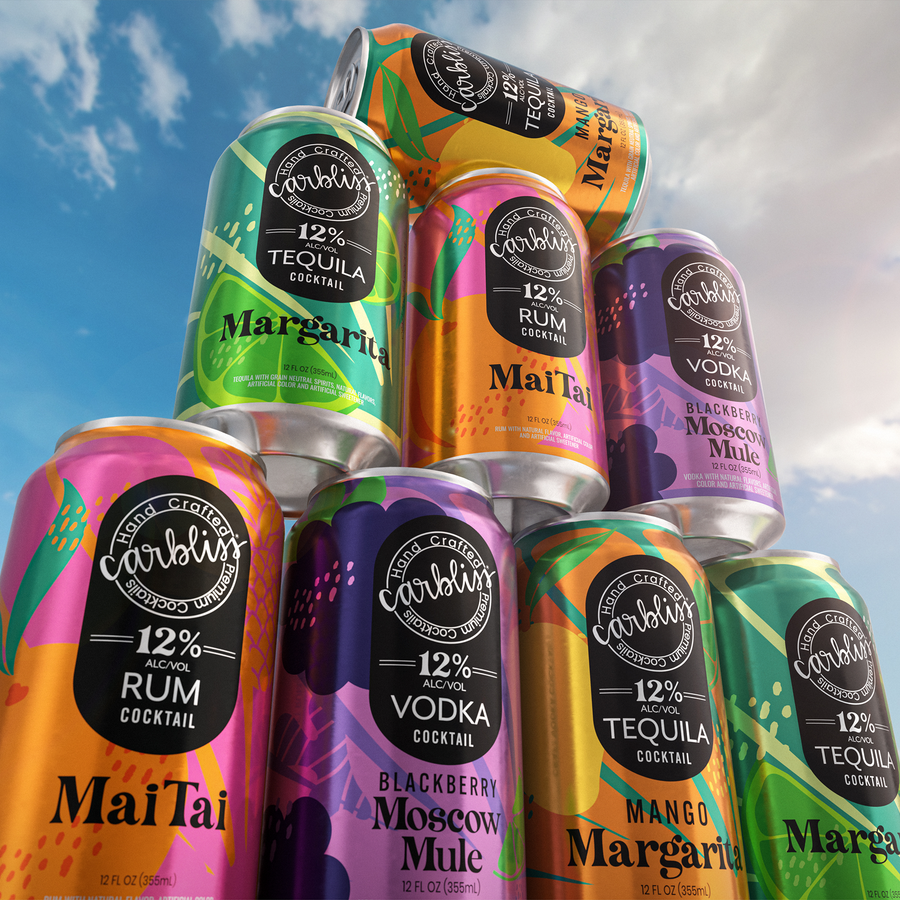 Carbliss Turns Up the ABV with New 12% Cocktail Collection