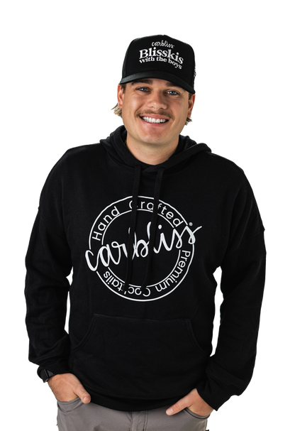 Man wearing Blisskis hat
