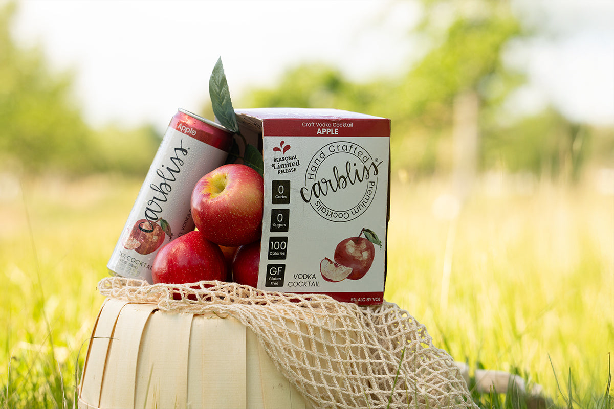 Carbliss Apple 4 Pack Vodka Cocktail