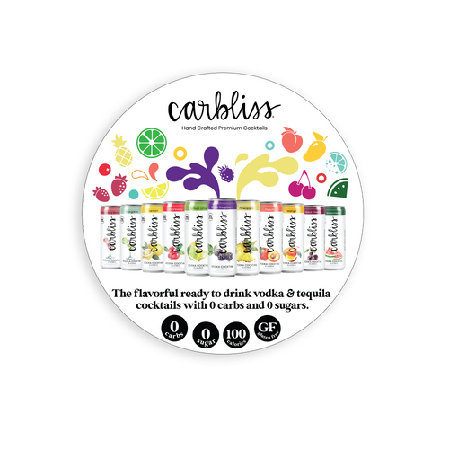 Circle Tin Tacker Sign