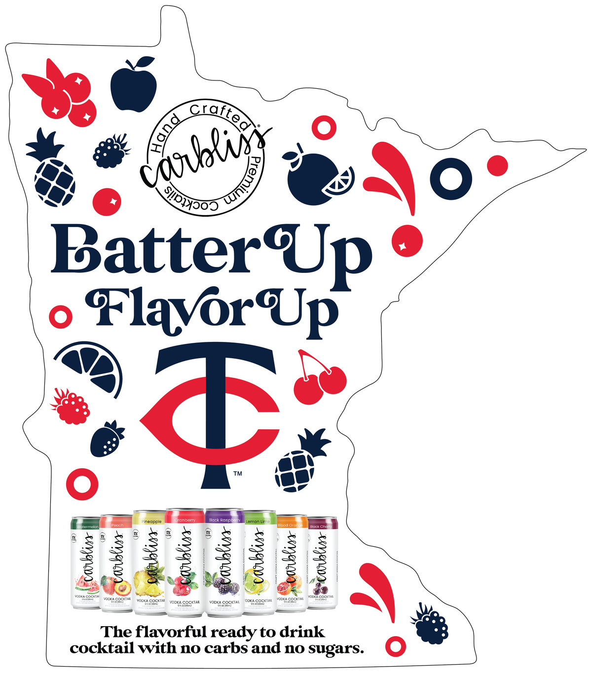 Minnesota Twins Tin Tacker