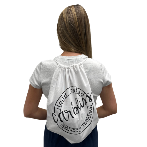 White Cinch Bag