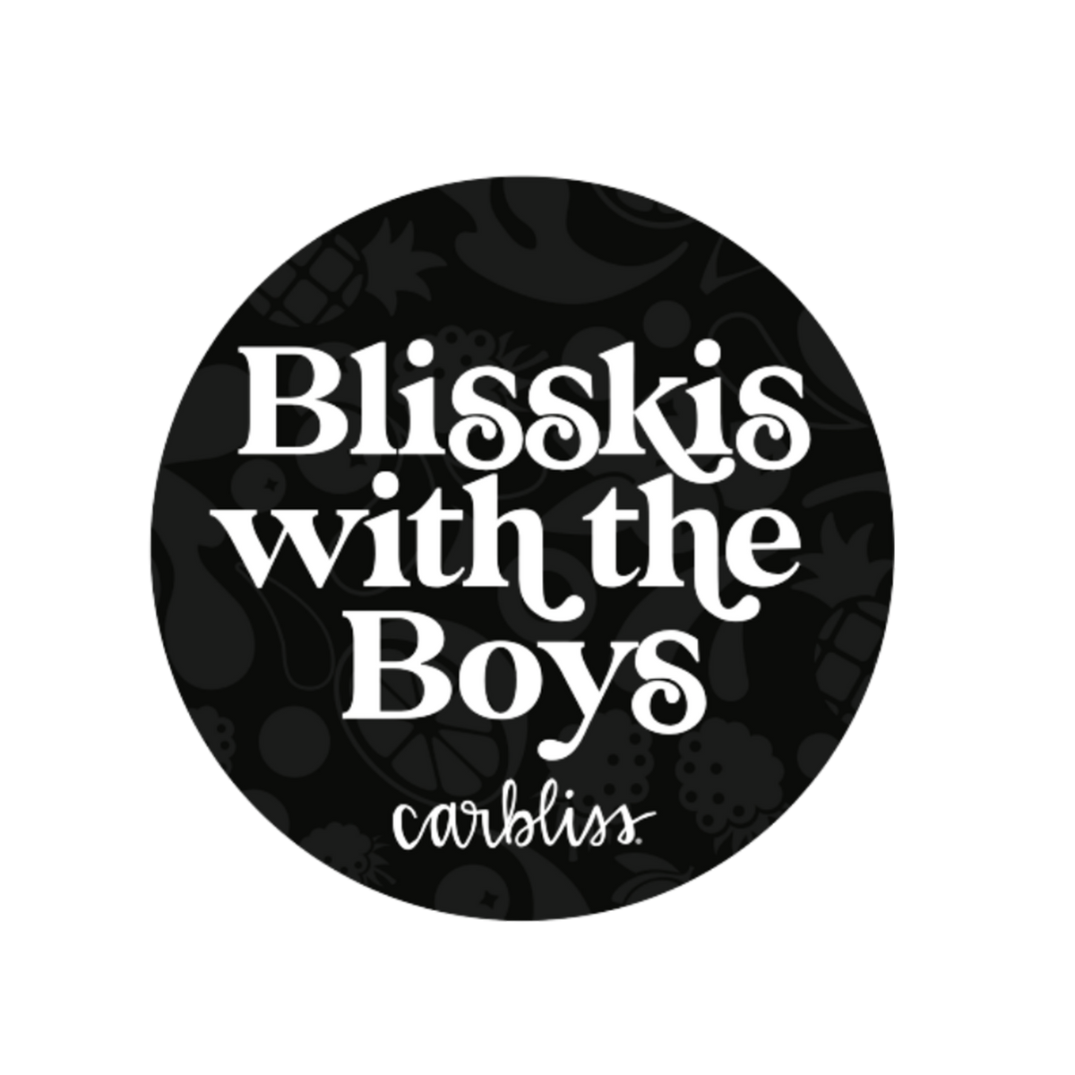 Blisskis with the Boys Sticker