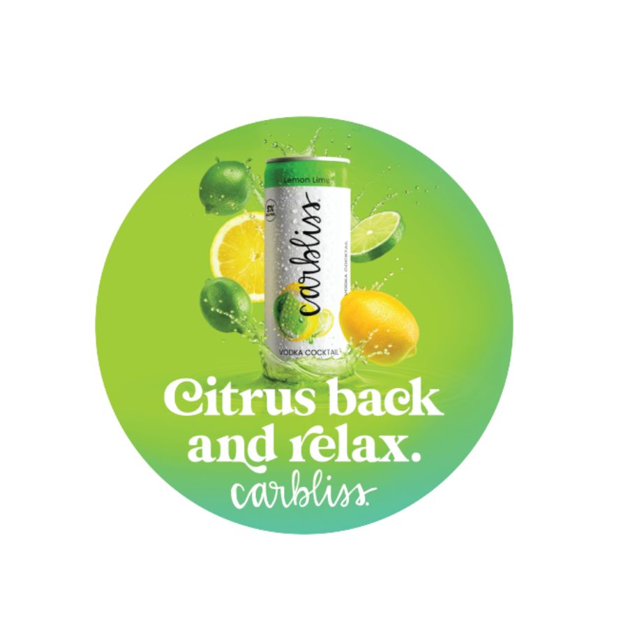 Citrus Back and Relax Sticker