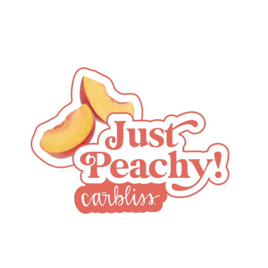 Just Peachy Sticker