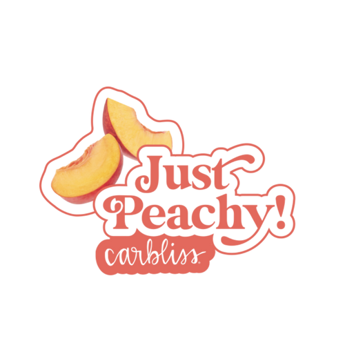 Just Peachy Sticker