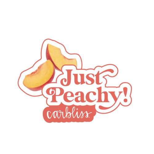 Just Peachy Sticker