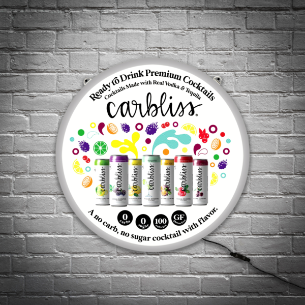 Carbliss LED light up sign